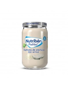 Nutribén Suprema de Merluza con Arroz 235 g