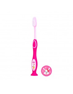 Chicco Cepillo dental rosa de 3 a 6 años