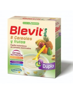 Blevit Plus Duplo 8 Cer/Fruta 600 g