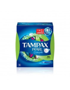 Tampax Pearl Compak Tampones Súper 18 unidades