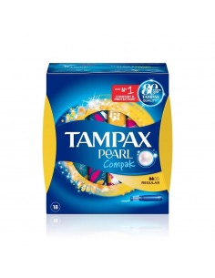 Tampax Pearl Compak Tampón regular 18 unidades