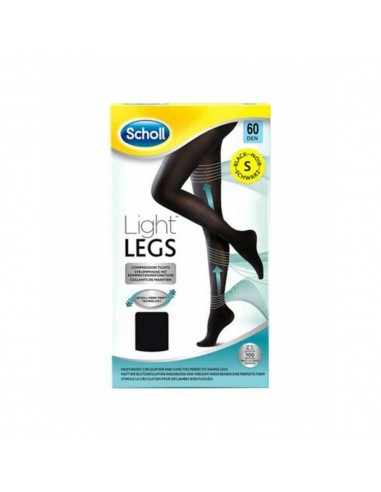 Dr Scholl Light Legs Medias De Compresion 60 Den T-S Color Negro