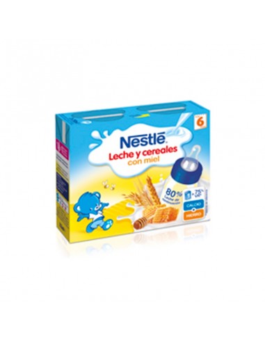 Nestlé 8 Cereales Miel Brik 250 ml
