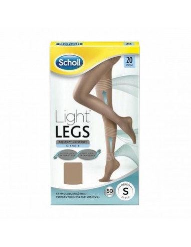 Dr Scholl Light Legs Medias De Compresion 20 Den T-S Color Carne