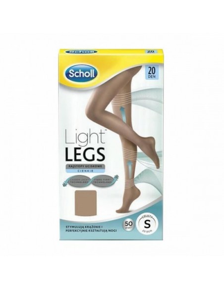 Dr Scholl Light Legs Medias De Compresion 20 Den T-S Color Carne