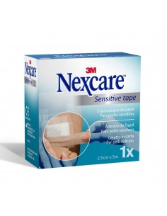 Nexcare Sensitive Esparadrapo de papel 2,5cm x 5m