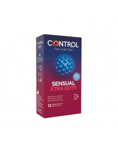 Control Preservativos Sensual Xtra Dots 12 unidades