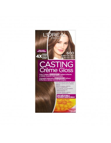 L'Oreal Casting Creme Gloss Coloración Natural Rubio Oscuro Nº 600