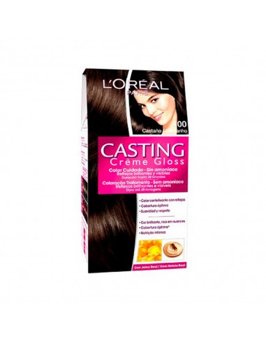 L'Oreal Casting Creme Gloss Coloración Natural Castaño Nº 400