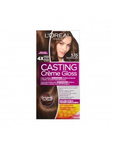 L'Oreal Casting Creme Gloss Coloración Natural Castaño Claro Caoba Nº 535