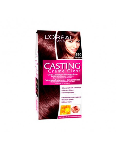 L'Oreal Casting Creme Gloss Coloración Natural Acajou Nº 550 L'Oreal Casting Creme Gloss Coloración Natural Acajou Nº 550