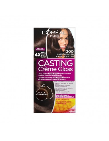L'Oreal Casting Creme Gloss Coloración Natural Castaño Oscuro Nº 300