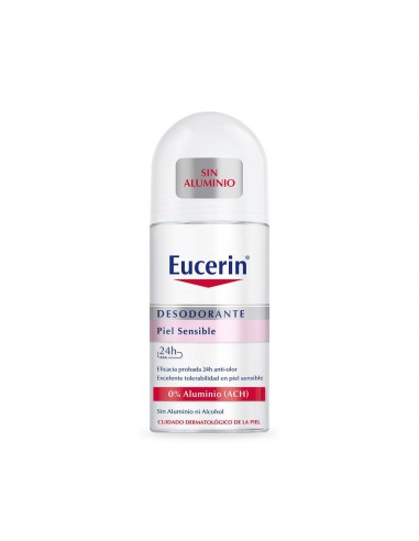 Eucerin Desodorante Roll-on 0% aluminio 50 ml