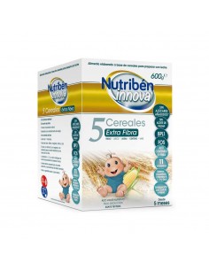 Nutribén Innova Papilla 5 Cereales Extra Fibra 600 g