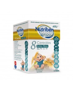 Nutribén Innova Papilla 8 Cereales Extra Fibra 600 g