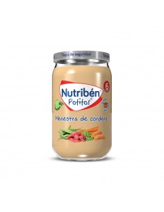 Potitos Nutribén sabor pera y plátano niños +6 meses - 2x120gr.