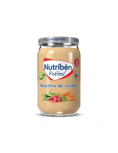 Nutribén Potito Menestra de cordero 235 g