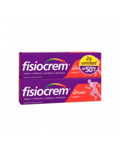 Fisiocrem Sport Duplo 50% dto en la 2ª ud