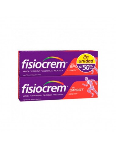 Fisiocrem Sport Duplo 50% dto en la 2ª ud