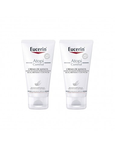 Eucerin Atopicontrol Duplo crema de manos 2x75 ml