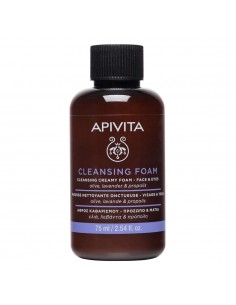 Apivita Mini Espuma Limpiadora Oliva y Lavanda 75ml