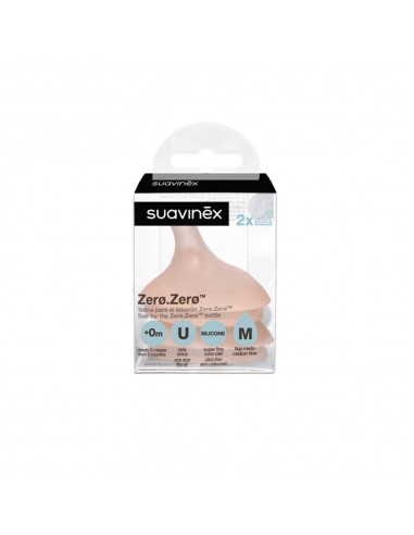 Suavinex Tetina Anticolico Silicona Flujo M