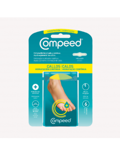 Compeed Callos Hidratación contínua 6 unidades