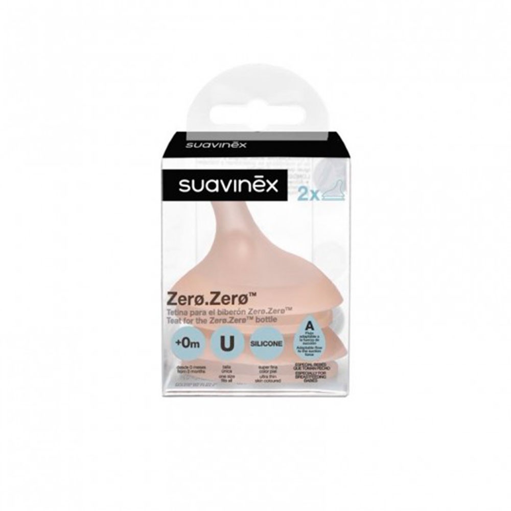 Suavinex Zero Zero Biberón Anticólico Silicona