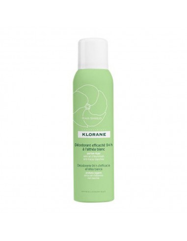 Klorane Desodorante a la Altea Blanca muy suave Spray 150 ml