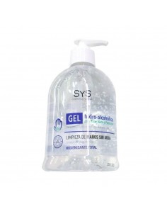 SYS Gel hidroalcohólico  con aloe vera y pantenol 500 ml