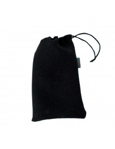 Funda para mascarilla de tela lavable Negra 1 unidad