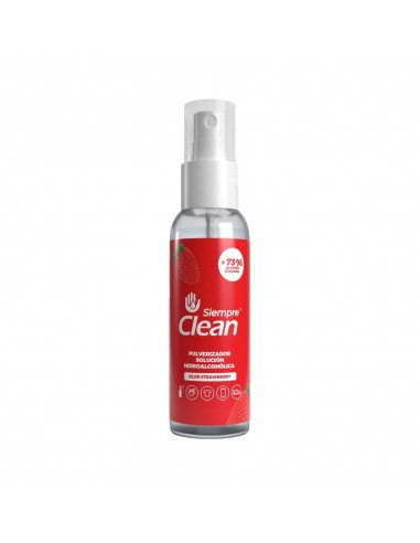 HandsClean Pulverizador de Solución hidroalcohólica aroma de fresa 60 ml