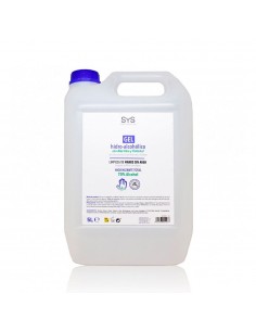 SYS Gel hidroalcohólico con aloe vera y pantenol 5000 ml