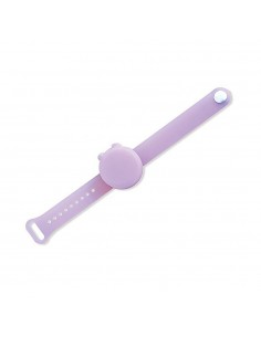 Prim Pulsera Dispensadora de Gel Higienizante Gelfy go! color Malva 1 unidad