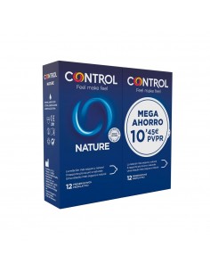 Control Nature Preservativos Mega ahorro 2x12 unidades