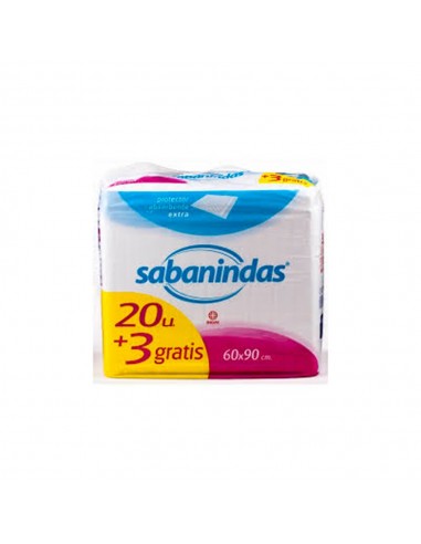 Salvacamas Sabanindas Maxi 60 x 90 cm 20 unidades