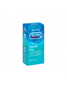 Durex Natural Plus Preservativos 24 unidades