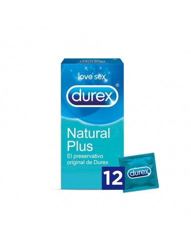 Durex Natural Plus Preservativos 12 unidades
