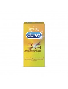 Durex Preservativos Real Feel sin látex 12 unidades