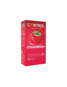 Control Strawberry Preservativos 12 unidades