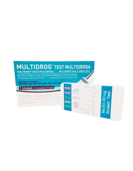 Prim Test diagnóstico de drogas Multidrog 10 drogas