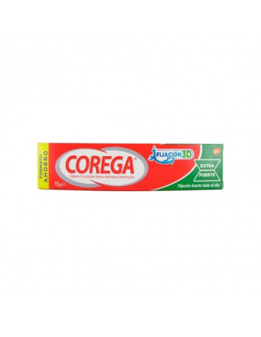 Corega Extra Fuerte sin Sabor Pack 70g + 40g