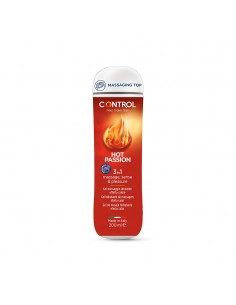 Control Gel de Masaje Hidratante Hot Passion 200 ml