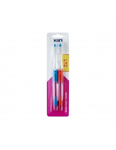 Kin Cepillo de dientes Suave Pack 2x1