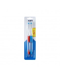 Kin Cepillo de dientes Medio Pack 2x1