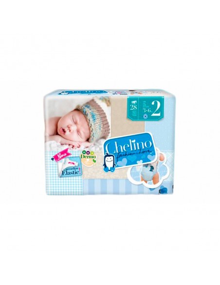 Chelino Pañal Infantil T-2 (3-6 Kg) 28 unidades