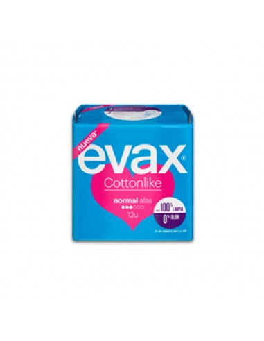 Evax Cottonlike Compresa Normal Alas 16 unidades