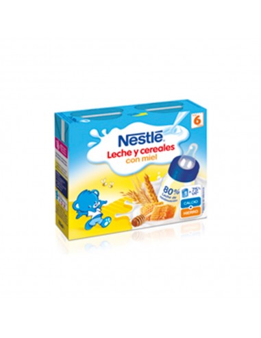 Nestlé 8 Cereales Miel Brik 250 ml