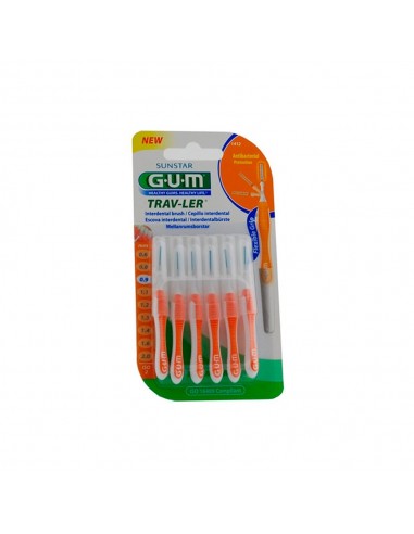 Gum 1412 Cepillo Interdental Trav-Ler 0.9Mm