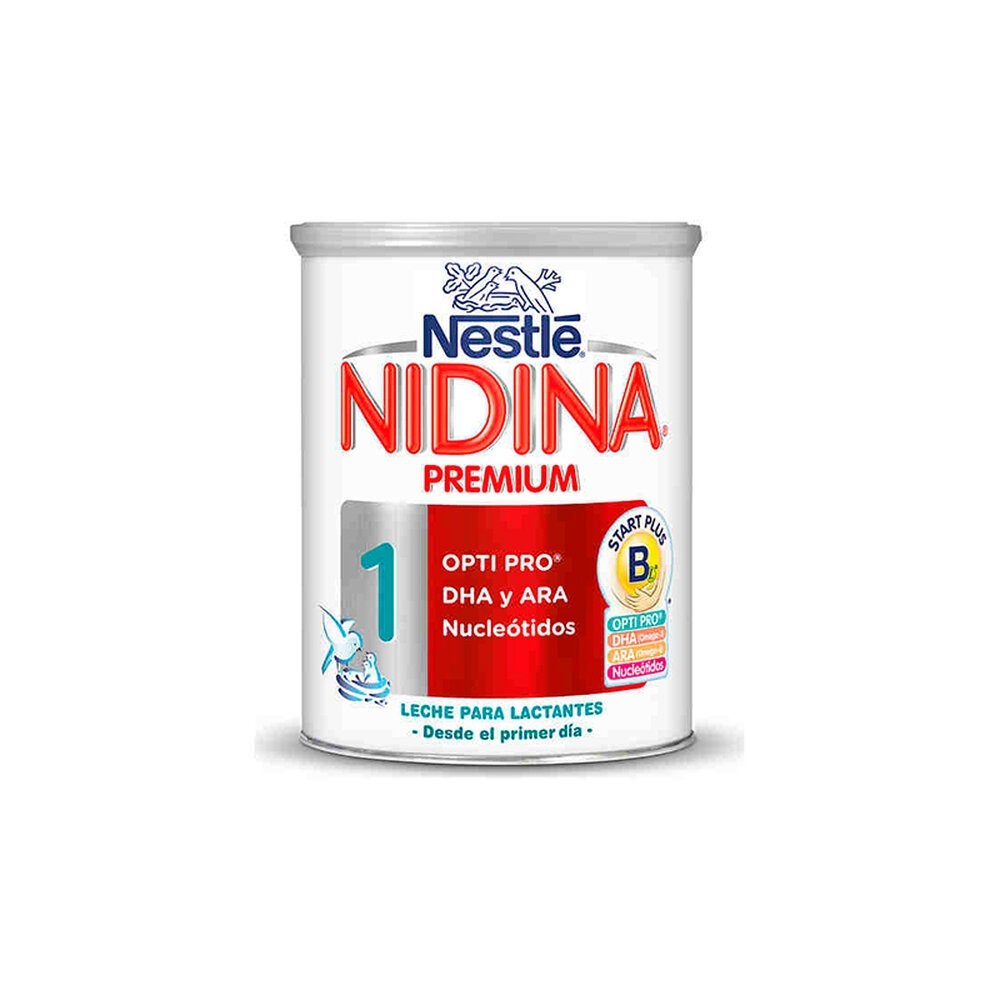 Leche de iniciación NESTLÉ Nidina Premium 1, lata 800 g